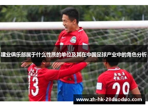 建业俱乐部属于什么性质的单位及其在中国足球产业中的角色分析