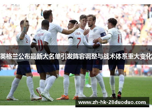 英格兰公布最新大名单引发阵容调整与战术体系重大变化